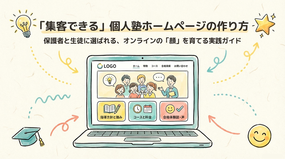 個人塾がホームページから集客するための記事コンテンツとは？