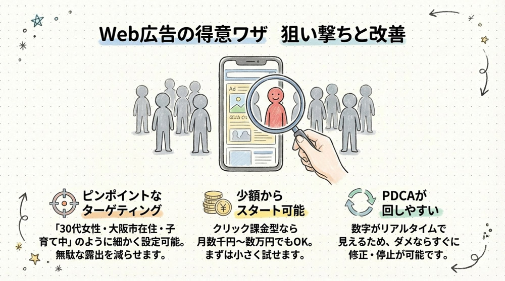 Web広告のメリット