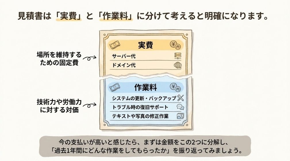 保守管理にかかるお金の考え方