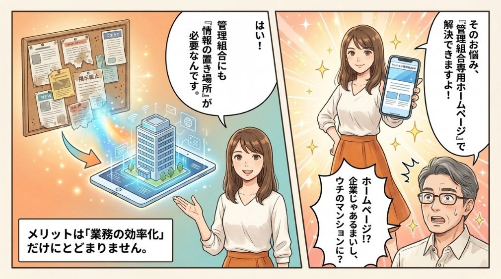 ホームページを持つ目的(情報共有と透明化)