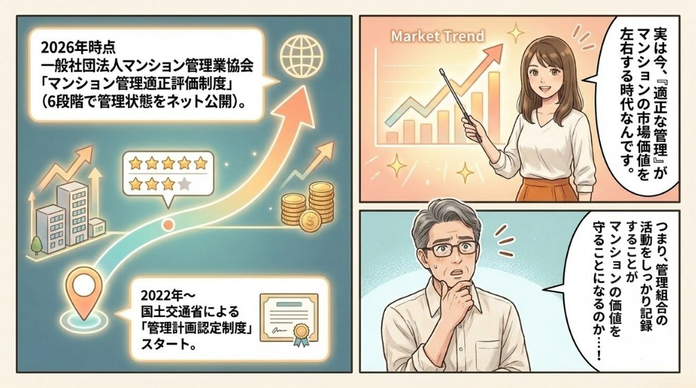 「適正な管理」が評価される時代背景