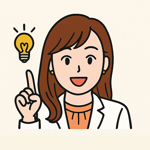 イラスト　ひらめいた