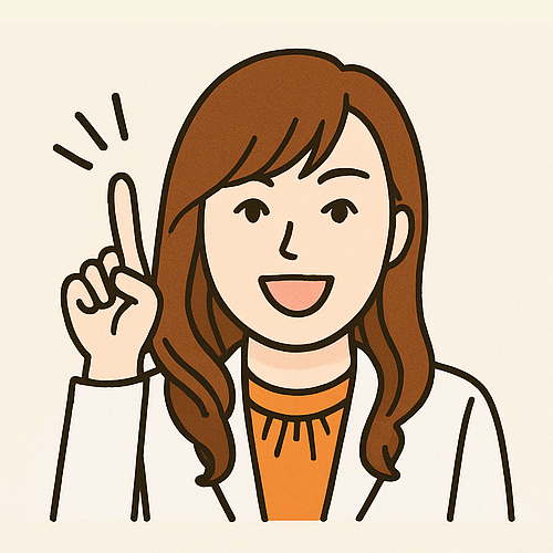 イラスト　指さし