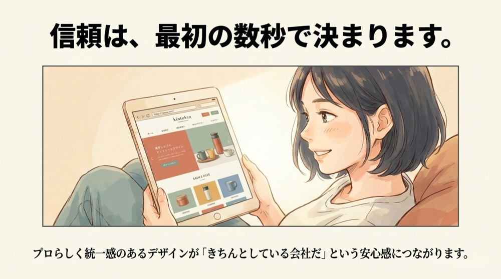 目的に合ったデザインにする