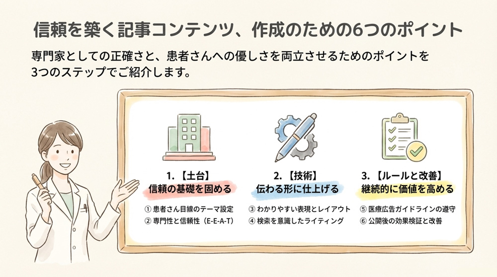 記事コンテンツ作成のポイント