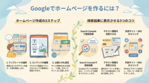 Googleでホームページを作るには?