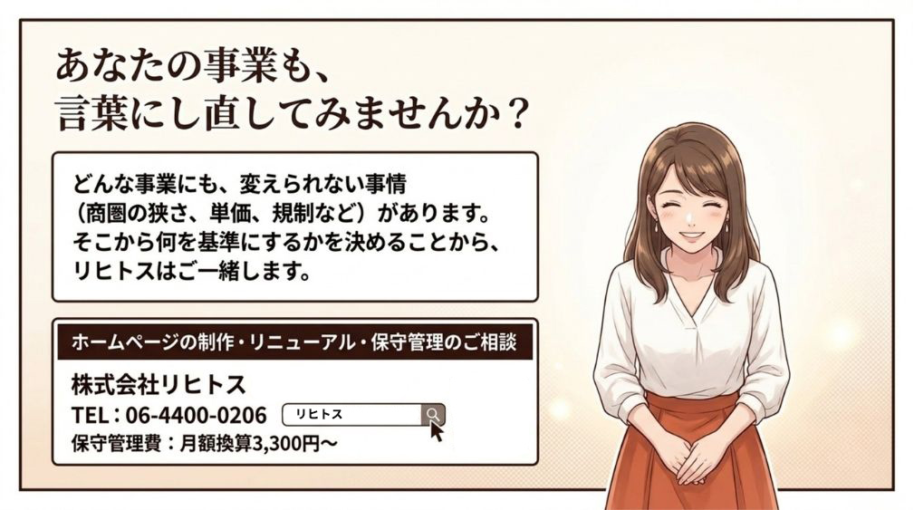 サイトリニューアルのご相談