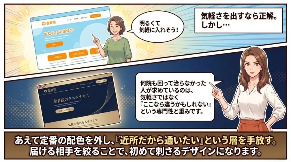 【制作基準1】「どんな人か」ではなく、「何に困ってきたか」でターゲットを決める