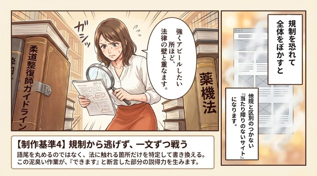 【制作基準4】規制を、一文ずつ確認する